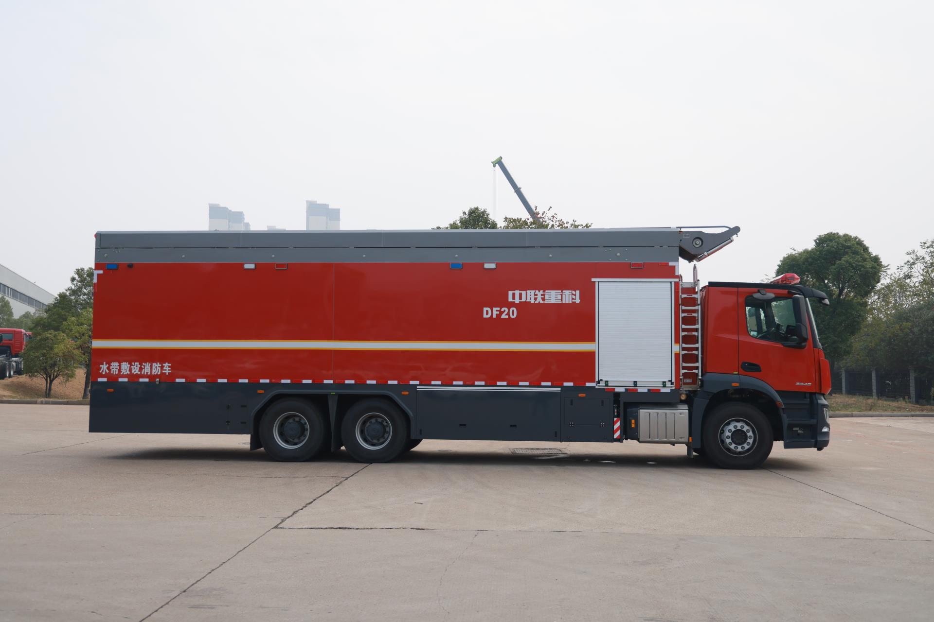 ZLF5310TXFDF20水带敷设消防车_产品型号_产品段位_小类_应急装备_产品中心_ABG欧博